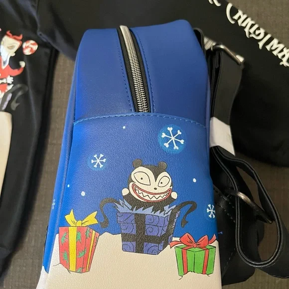 COPY - New Disney Nightmare Before Christmas Loungefly and Sweatshirt Backpacks